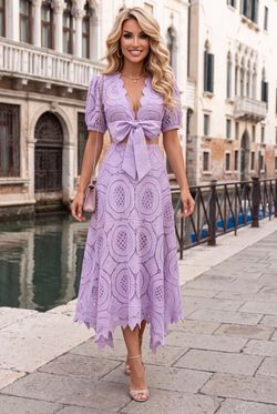 Conjunto de encaje modelo Venecia