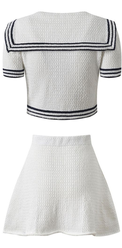 Sailor Girl knit set