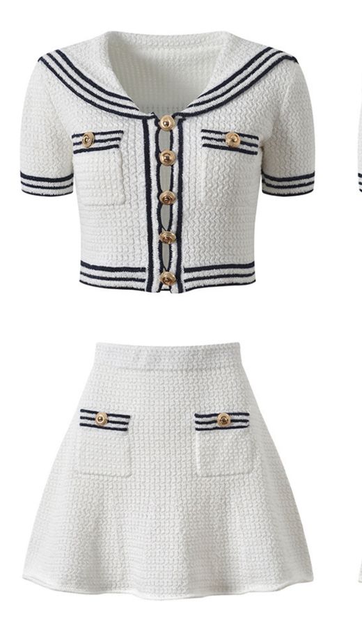 Sailor Girl knit set