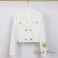 Conjunto de punto modelo Silvina blanco