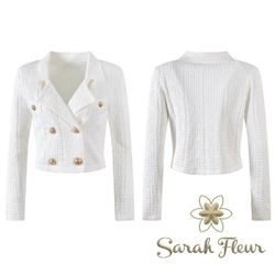 Conjunto de punto modelo Silvina blanco