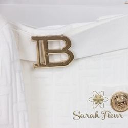 Conjunto de punto modelo Silvina blanco