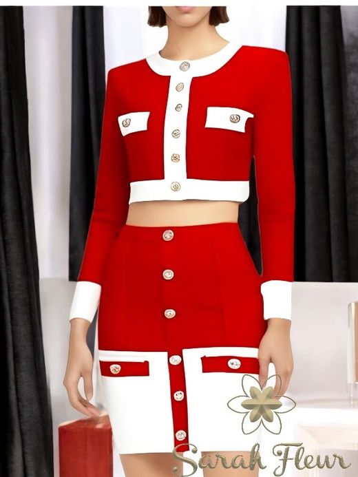 Ensemble de modèles Cindy Red