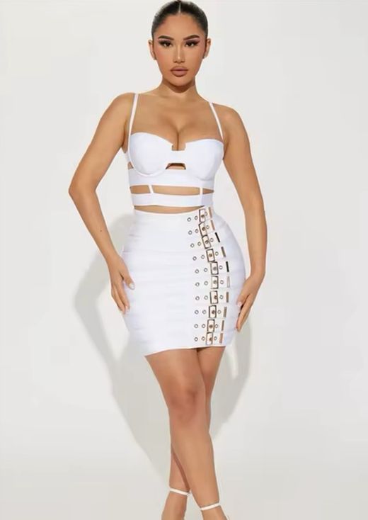 Robe modèle Diamant Rose