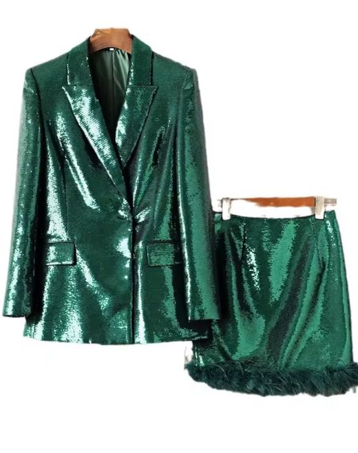 Conjunto modelo Gold green