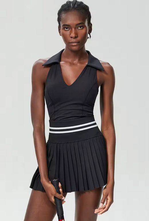 Ensemble de modèles de tennis noirs