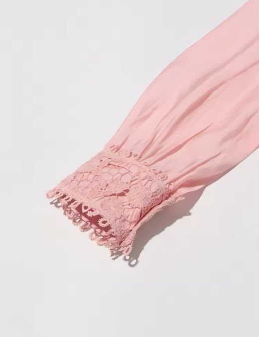 Conjunto modelo Virgin rosa