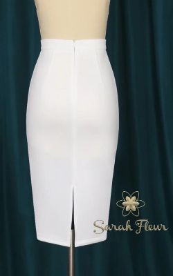 Falda bandage modelo Reina blanca