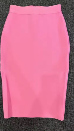 Pink bandage skirt