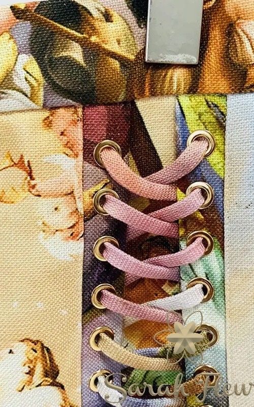 Da Vinci printed skirt