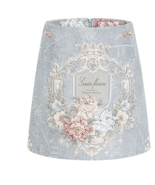 Senior Flowers skirt model