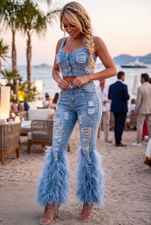 Jeans modelo Nuva
