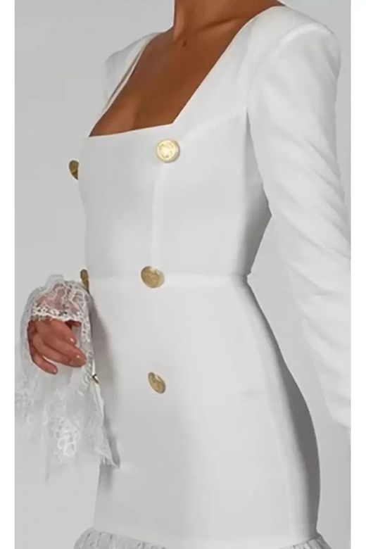 Robe bandage blanche Coco