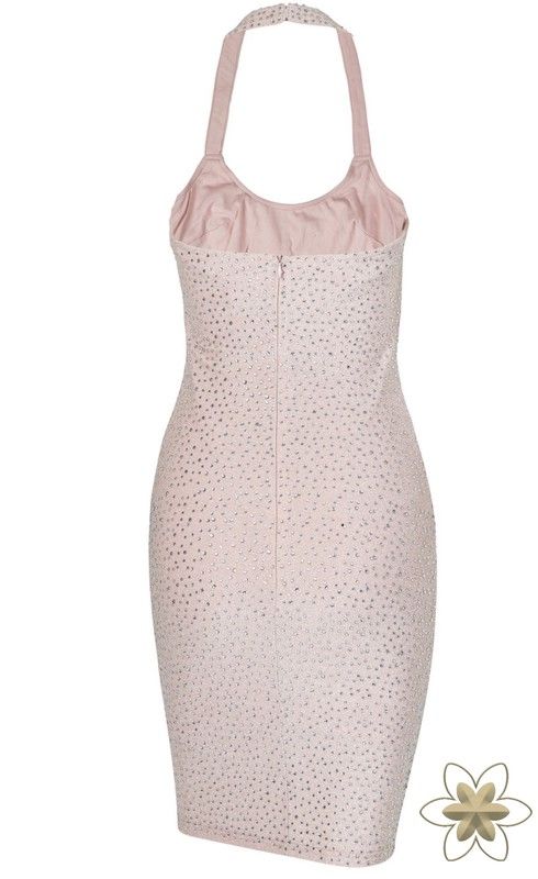 Vestido elisa rosa palo
