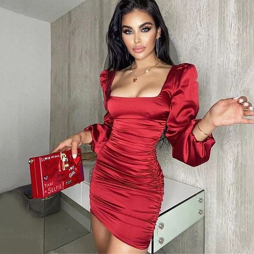 Vestido paulina rojo