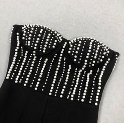 Nova model bandage jumpsuit