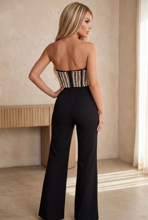 Nova model bandage jumpsuit