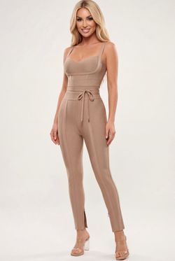 Gina model jumpsuit