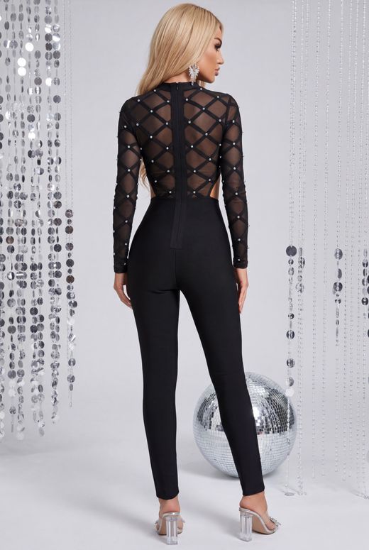 Heidi model jumpsuit