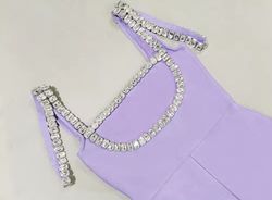 Sapphire model jumpsuit