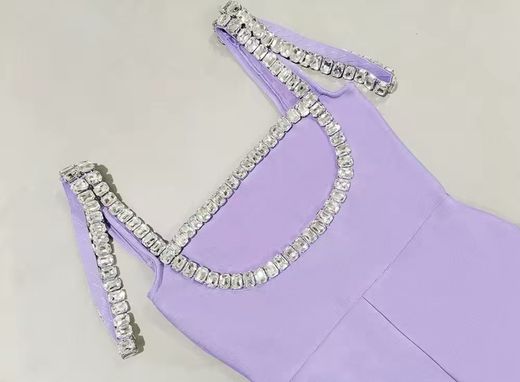 Sapphire model jumpsuit