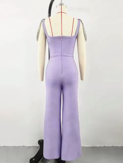 Sapphire model jumpsuit