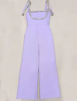 Sapphire model jumpsuit