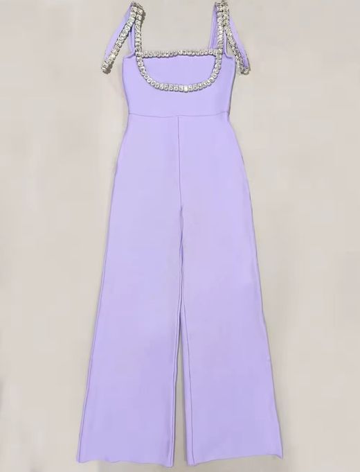 Sapphire model jumpsuit