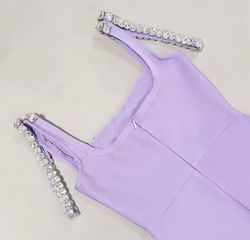 Sapphire model jumpsuit