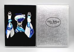 Seahorse model earrings and bracelet set