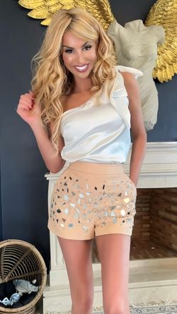 Pantalón corto modelo Espejos