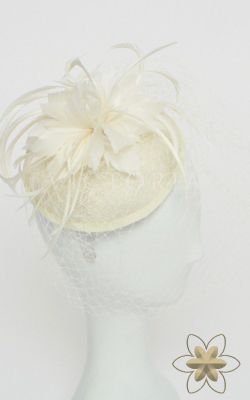 White headdress Madame model
