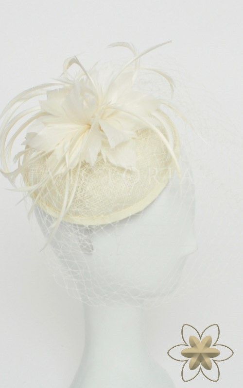 White headdress Madame model