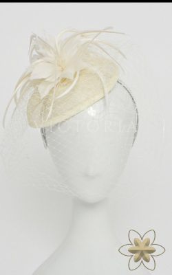 White headdress Madame model