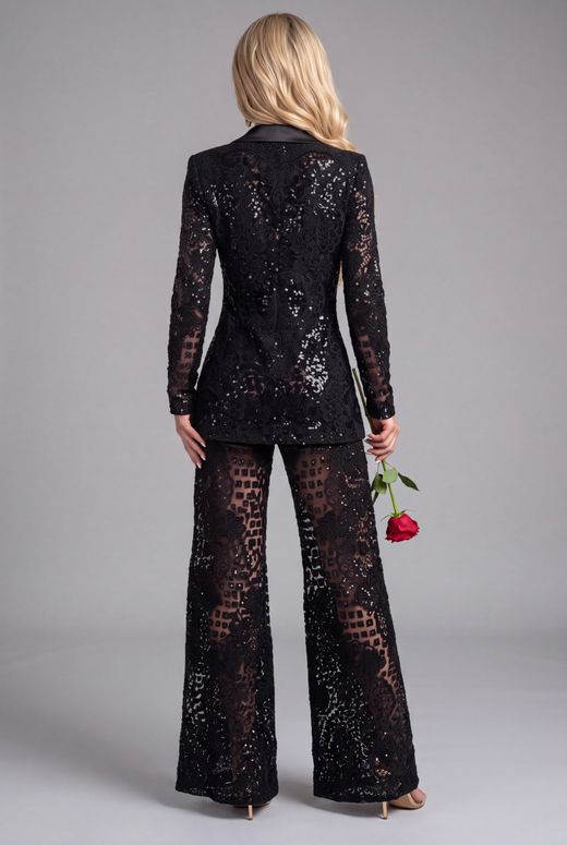 Traje de lentejuelas modelo Carla