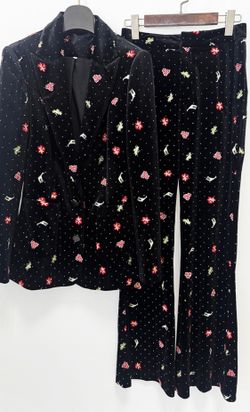 Traje de terciopelo modelo Leonor