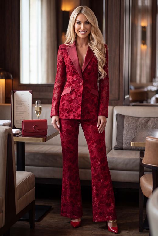 Traje modelo Celine