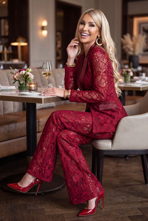 Traje modelo Celine