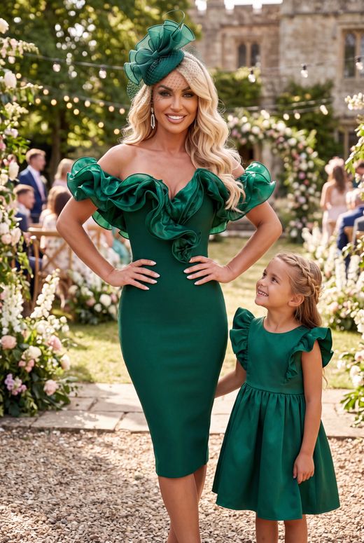 Lily green dress