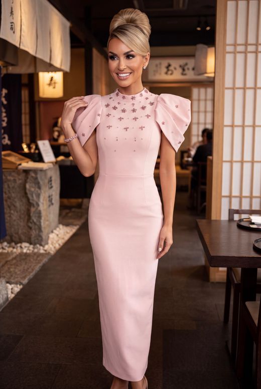 Vestido bandage modelo Ariadna