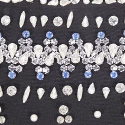 Vestido bandage modelo Delicate negro