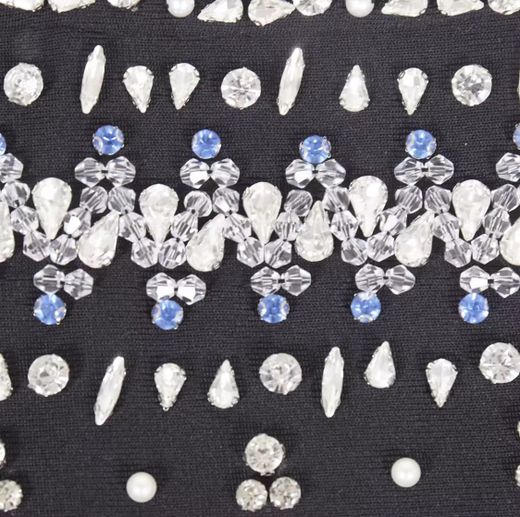 Vestido bandage modelo Delicate negro