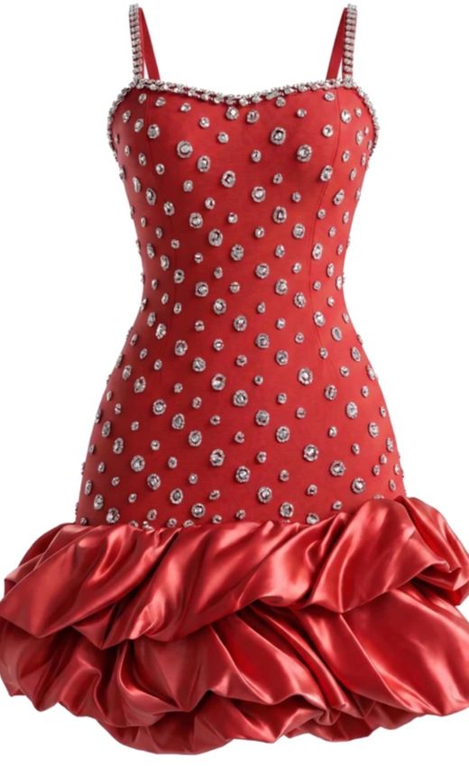 Vestido bandage modelo Carenina rojo