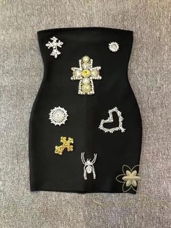 Chenoa bandage dress