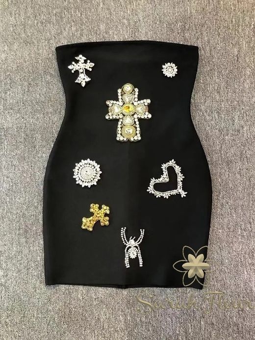 Chenoa bandage dress