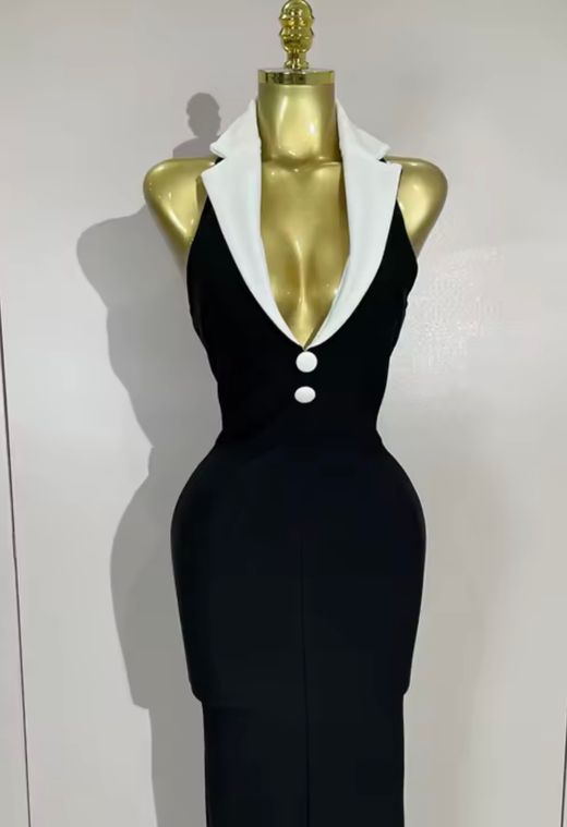 Vestido bandage modelo Laia