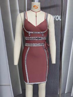 Vestido bandage modelo Loreta
