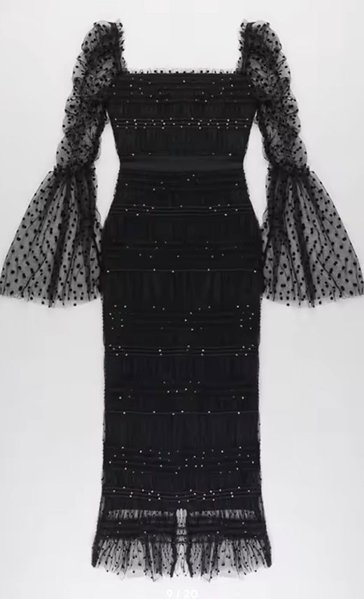 Vestido bandage modelo Mariona