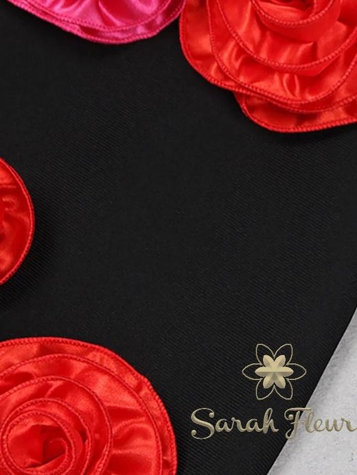 Natalia model bandage dress