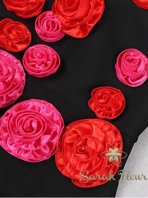 Natalia model bandage dress